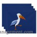Breakwater Bay Dryden Pelican March Animal Print Placemat BRWT2894